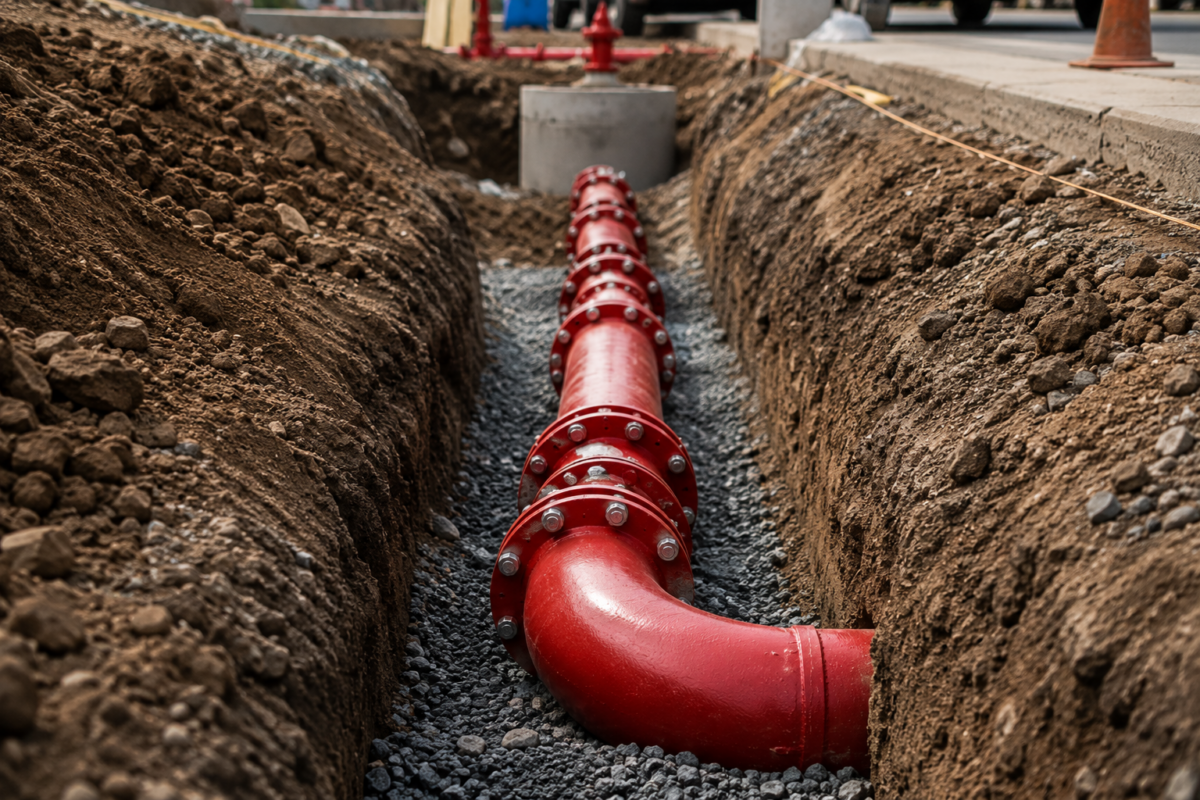 Underground Fire Service Mains